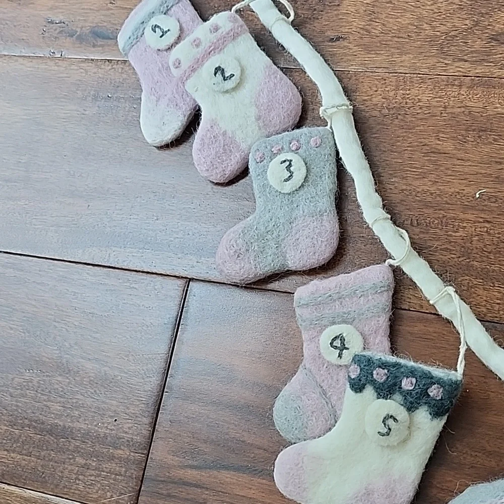 Advent Christmas Garland